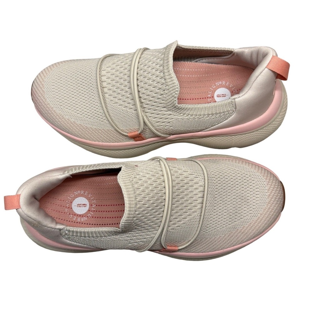 Revitalign Women's Slip On Orthotic Sneakers Maia-Sandshell Size 9D‎ - Picture 2 of 7